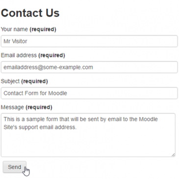 Download: Contact Form Moodle Plugin – Open Source
