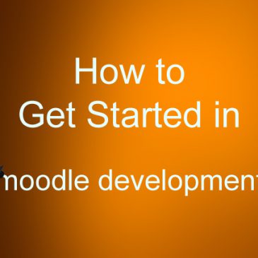 Getting started in Moodle development