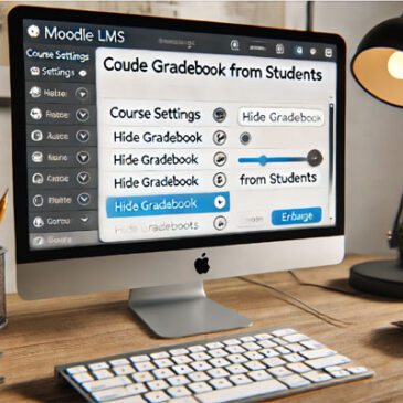 How to Hide the Secondary Navigation Menu from Students in a Single Activity Format Course in Moodle LMS