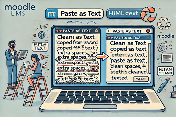 Converting Word to Moodle LMS content